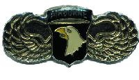 pin 1937 101st Airborne Screaming Eagles with Wings
